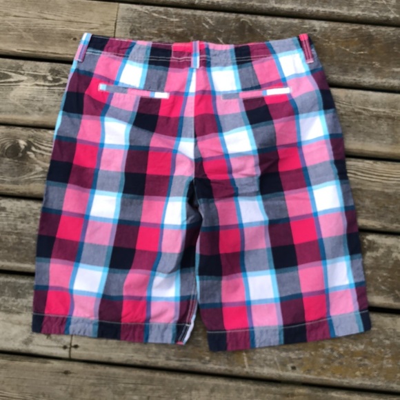Aeropostale Plaid Cotton Shorts - Picture 4 of 5